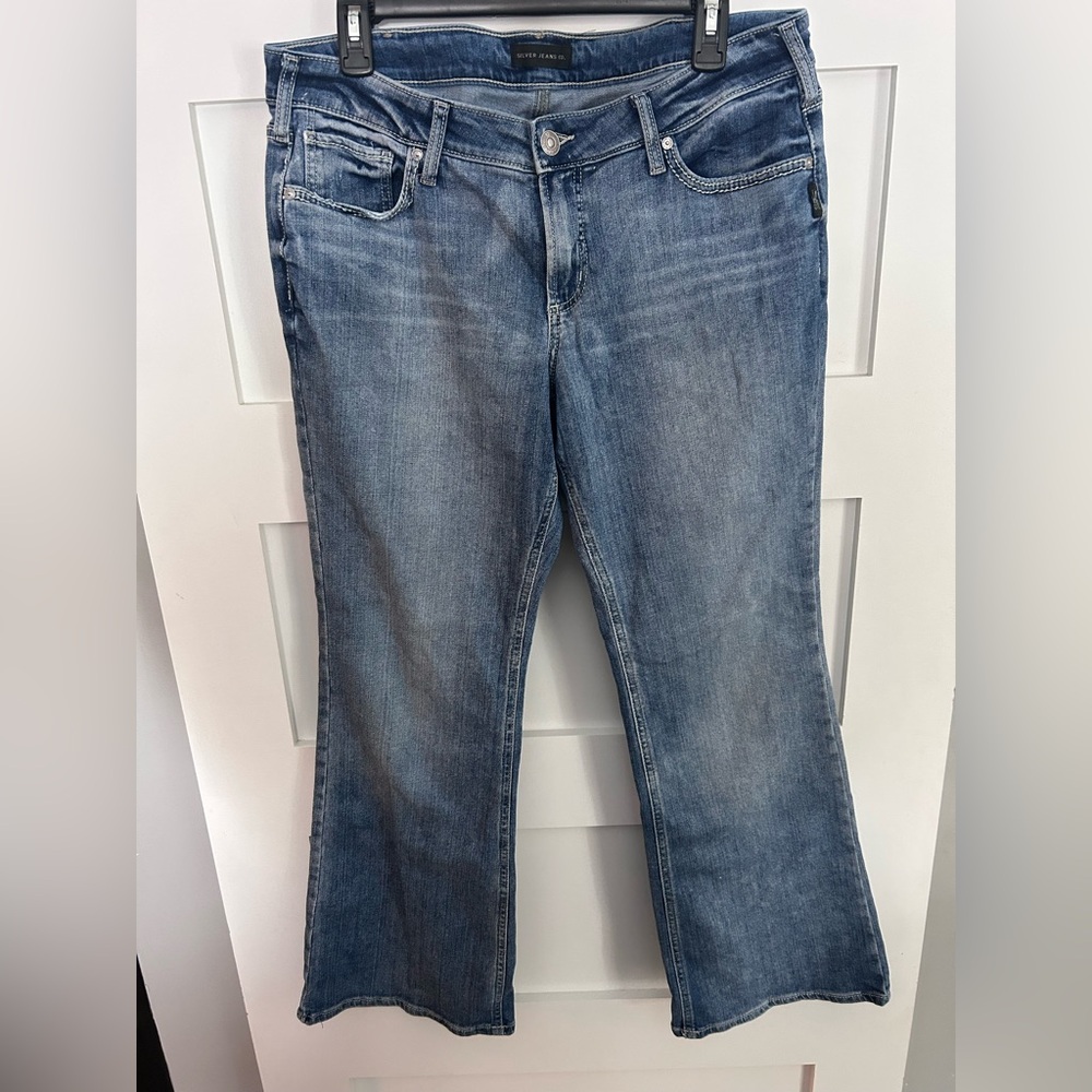 Silver Jeans Light Blue SUKI bootcut Women's 33/33